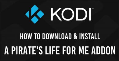 Cómo instalar A Pirates Life for me Kodi Addon