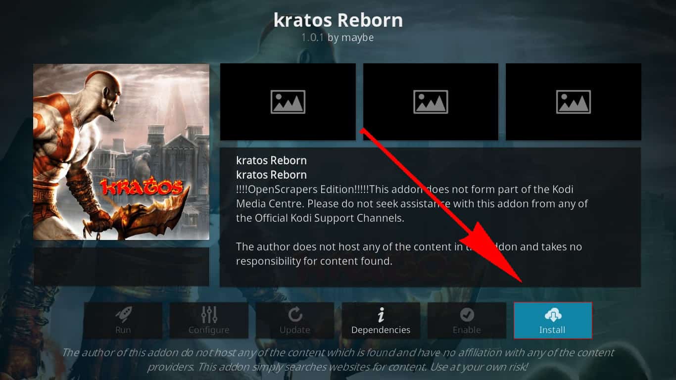 7 Cómo instalar Kratos Reborn Kodi Addon Instalar