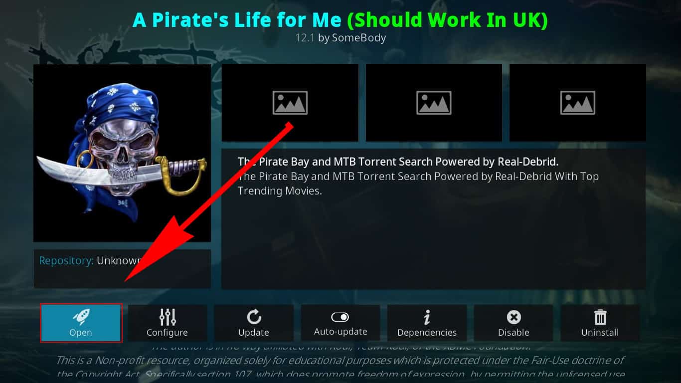 9 Cómo instalar el addon Pirates Life For Me Open