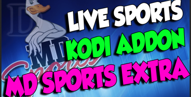 Addon MD Sports Extra KODI de Mucky Duck